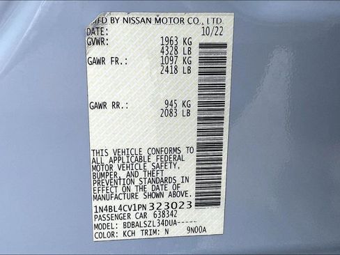 Used 2023 Nissan Altima 2.5 SR FWD image 43