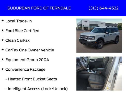 Used 2022 Ford Bronco Sport Big Bend w/ Convenience Package image 4