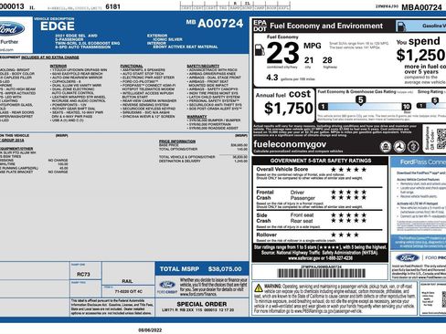Used 2021 Ford Edge SEL image 4