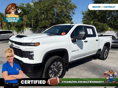 Used 2024 Chevrolet Silverado 2500 Custom w/ Custom Value Package AWD/4WD image 1