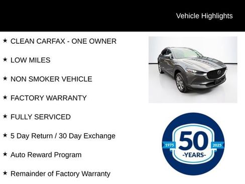 Certified 2025 MAZDA CX-30 AWD 2.5 S w/ Premium Package image 10