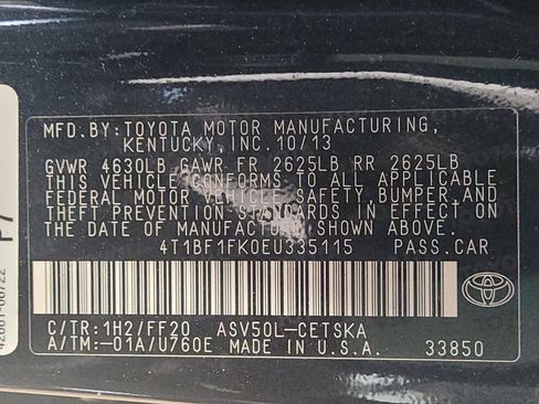 Used 2014 Toyota Camry SE image 33