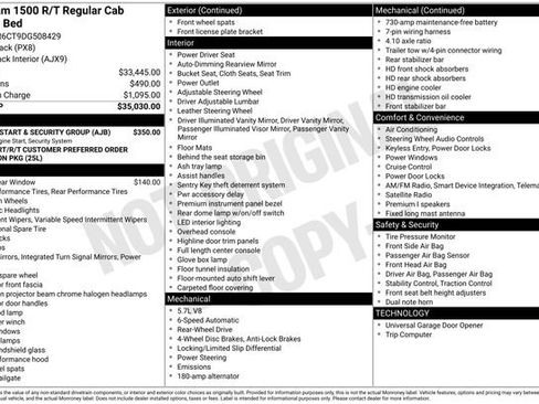 Used 2013 RAM 1500 R/T w/ Remote Start & Security Group RWD image 8