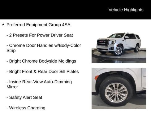 Used 2023 GMC Yukon SLT w/ SLT Premium Package AWD/4WD image 7