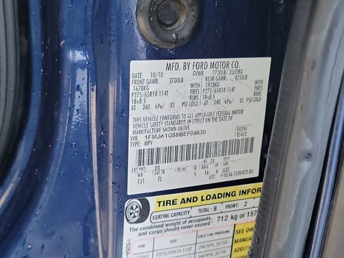 Used 2011 Ford Expedition EL XL w/ HD Trailer Tow Pkg image 23