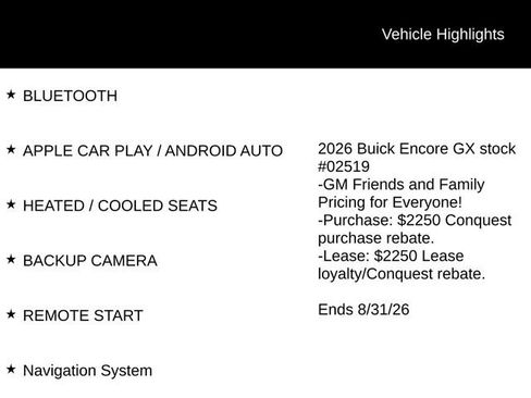 New 2026 Buick Envision Avenir AWD/4WD image 2