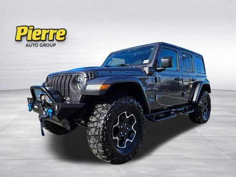 Used 2021 Jeep Wrangler Unlimited Rubicon 4xe w/ Dual Top Group image 1
