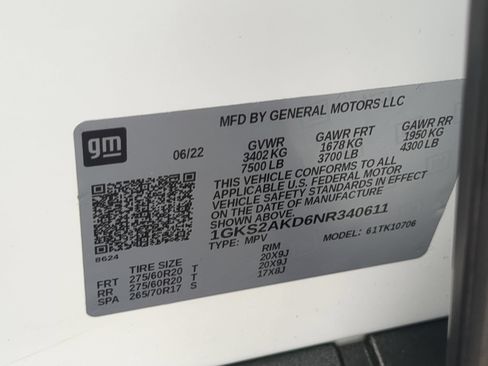 Certified 2022 GMC Yukon SLE w/ Gmc Pro Safety Plus Package AWD/4WD image 33