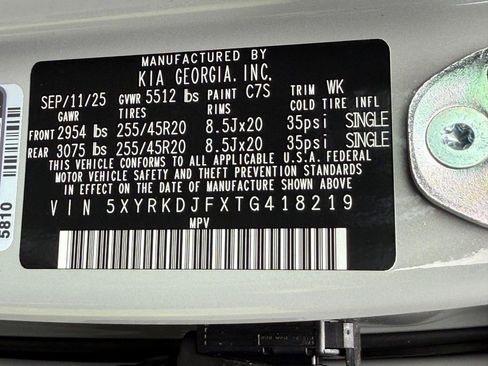 New 2026 Kia Sorento SX image 24