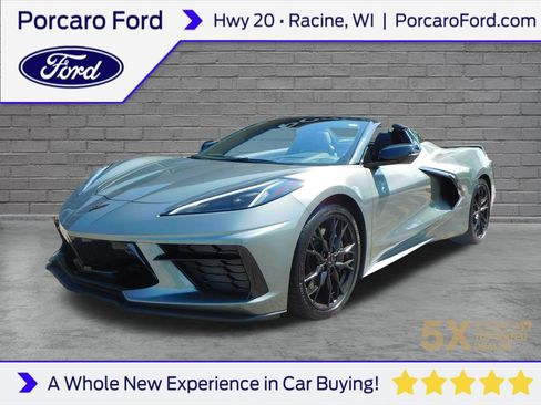 Used 2023 Chevrolet Corvette Stingray Premium Conv w/ Z51 Performance Package RWD image 1