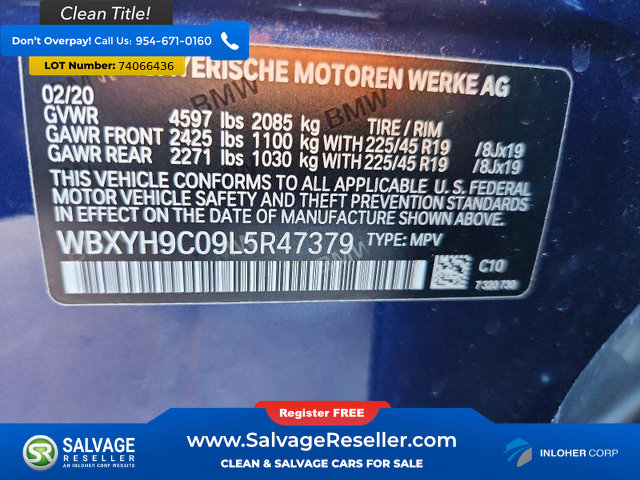 Used 2020 BMW X2 sDrive28i w/ M Sport X Package FWD image 17