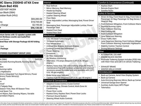 Used 2025 GMC Sierra 2500 AT4X AWD/4WD image 9
