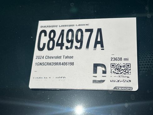 Used 2024 Chevrolet Tahoe RST RWD image 3