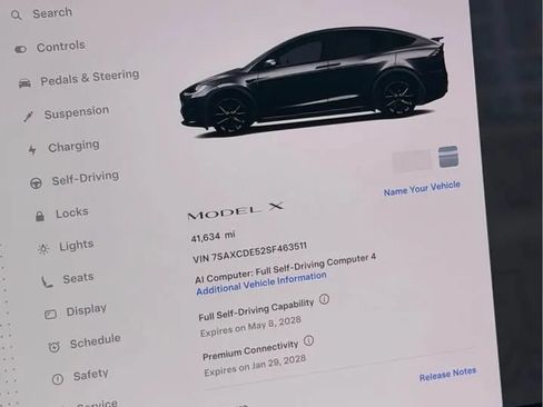 Used 2025 Tesla Model X AWD/4WD image 12