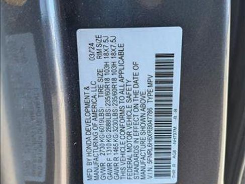 Used 2024 Honda Odyssey EX-L image 25