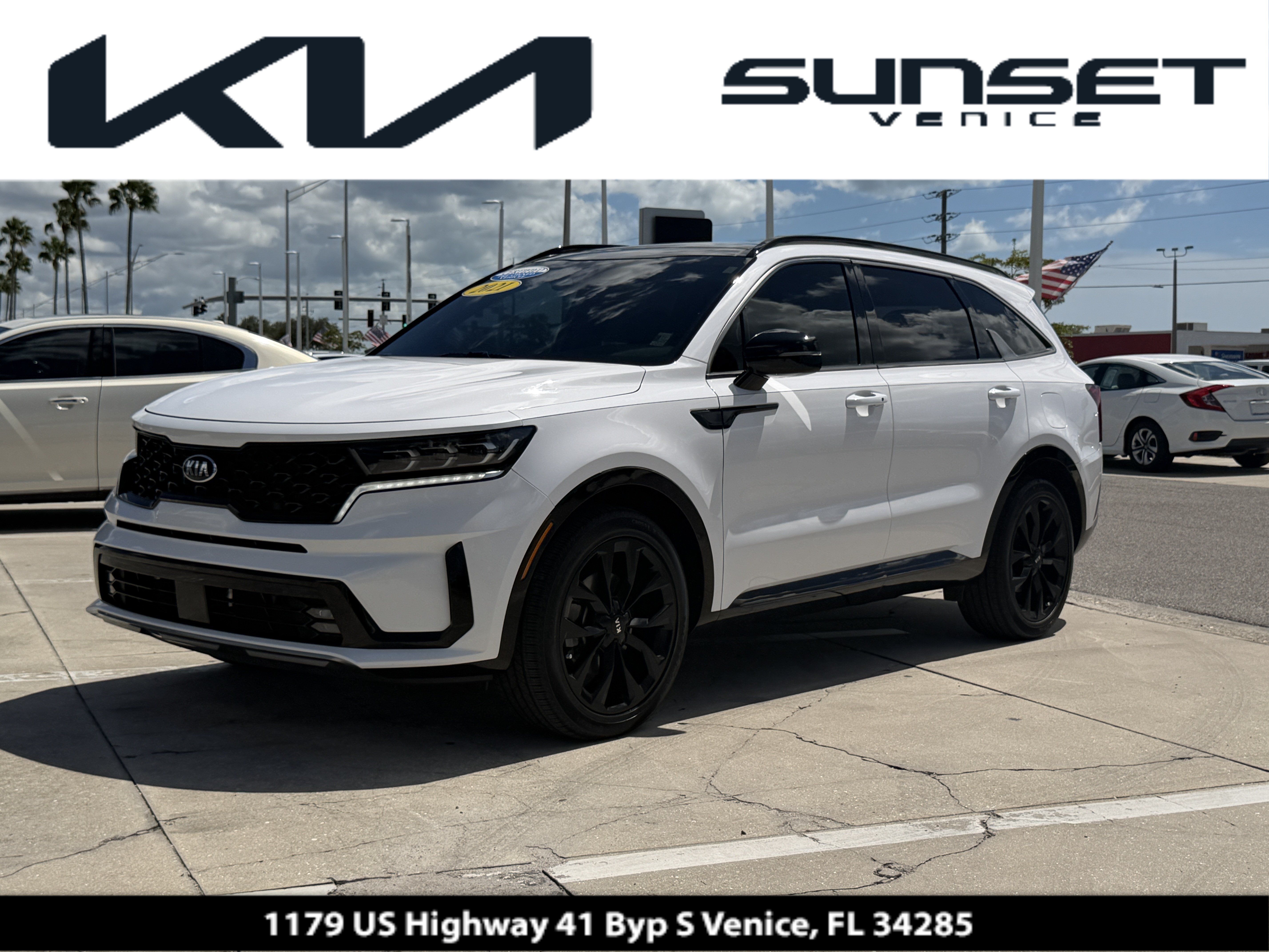 Certified 2021 Kia Sorento SX FWD image 1