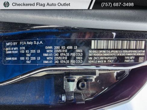 Used 2016 Jeep Renegade Latitude image 20