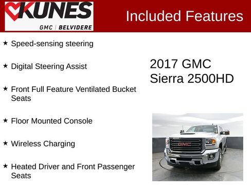 Used 2017 GMC Sierra 2500 SLT w/ Duramax Plus Package AWD/4WD image 2