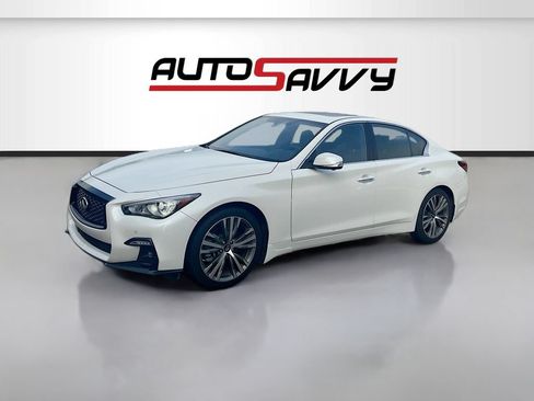 Used 2021 INFINITI Q50 Sensory w/ Cargo Package RWD image 3
