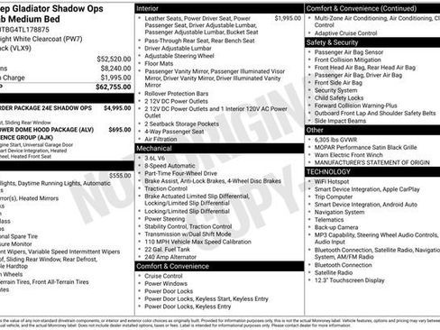 New 2026 Jeep Gladiator Rubicon AWD/4WD image 31