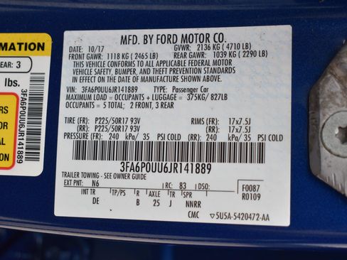 Used 2018 Ford Fusion S FWD image 32