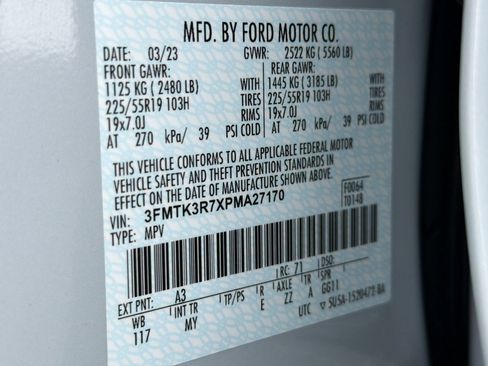 Used 2023 Ford Mustang Mach-E Premium w/ Mustang Nite Pony Package RWD image 34