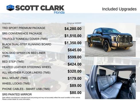 Used 2024 Toyota Tundra SR5 w/ TRD Sport Premium Package image 8
