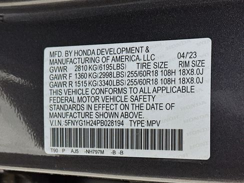 Used 2023 Honda Pilot LX image 30