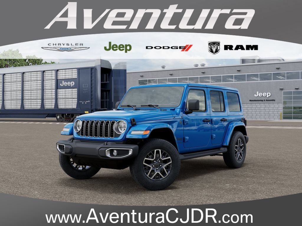 New 2025 Jeep Wrangler Unlimited Sahara AWD/4WD 360° Tour