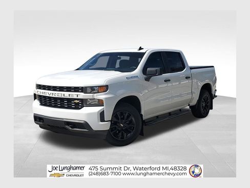 Certified 2022 Chevrolet Silverado 1500 Custom RWD image 1