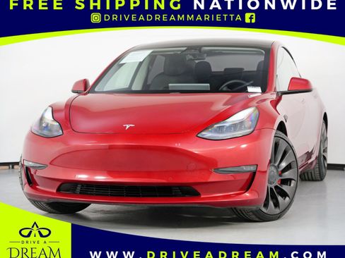 Used 2021 Tesla Model 3 Performance image 1