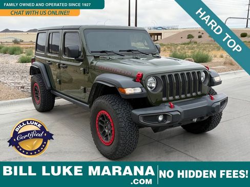 Used 2021 Jeep Wrangler Unlimited Rubicon w/ Xtreme Recon 35" Tire Package AWD/4WD image 1