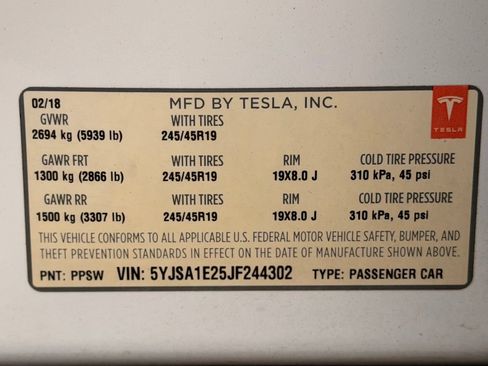 Used 2018 Tesla Model S AWD image 50