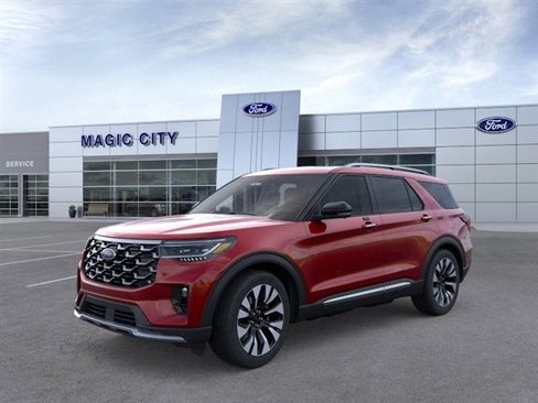 New 2026 Ford Explorer Platinum w/ LUX Leather Package AWD/4WD image 1