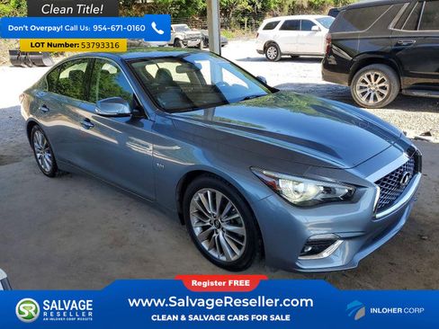 Used 2020 INFINITI Q50 Luxe RWD image 5