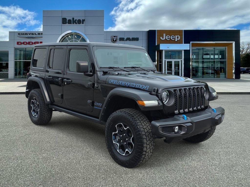 Used 2023 Jeep Wrangler Unlimited Rubicon 4xe AWD/4WD image 1