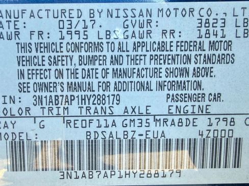 Used 2017 Nissan Sentra S image 25