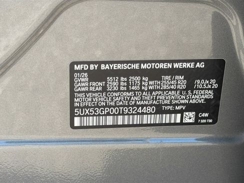 New 2026 BMW X3 xDrive30 w/ Convenience Package image 41