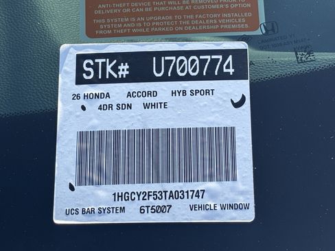 Used 2026 Honda Accord Sport image 31