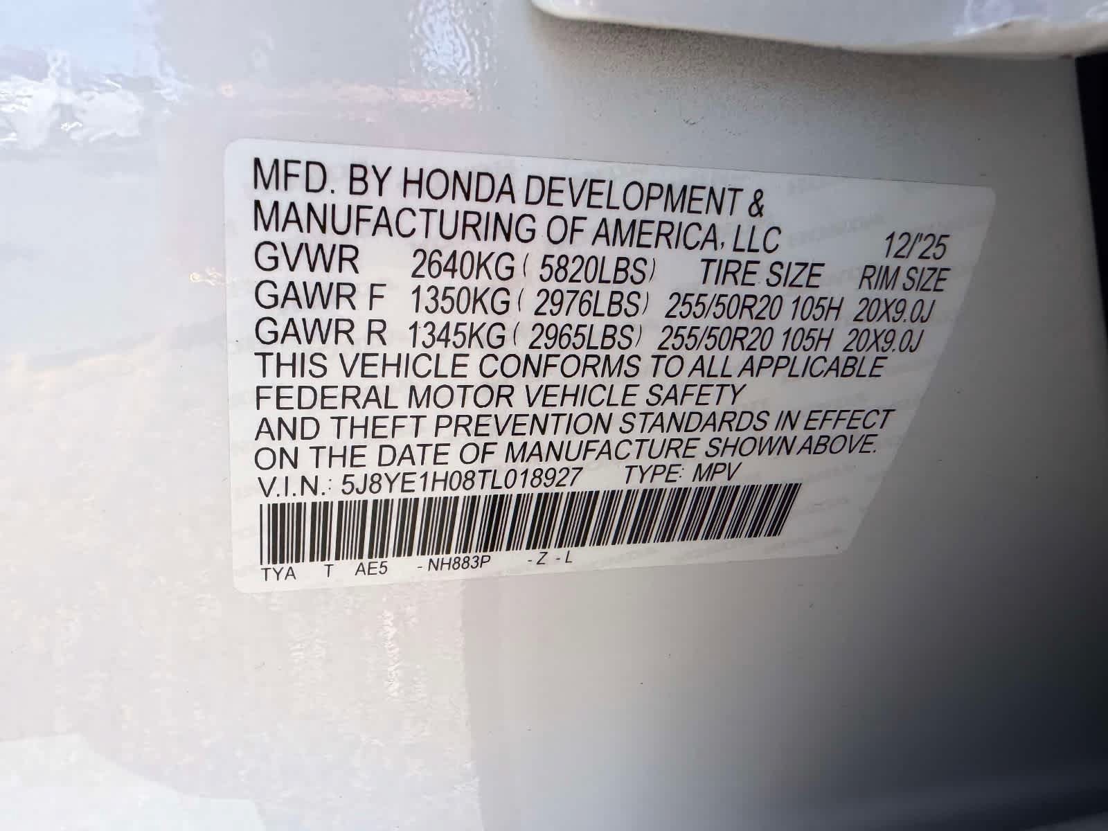 Certified 2026 Acura MDX A-Spec AWD/4WD image 22