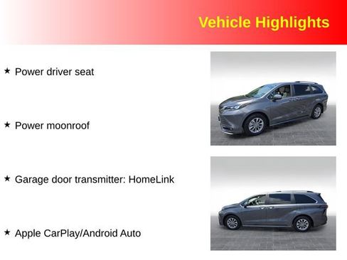 Used 2025 Toyota Sienna XLE FWD image 3