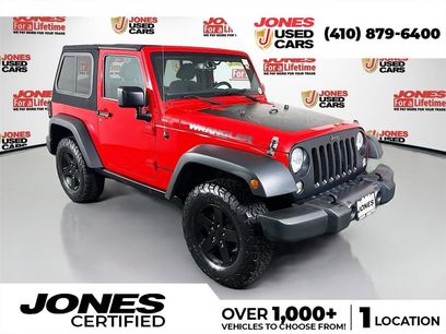Used 2017 Jeep Wrangler Sport