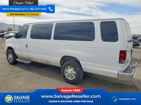 Used 2009 Ford E-350 and Econoline 350 Extended Wagon Super Duty RWD image 3