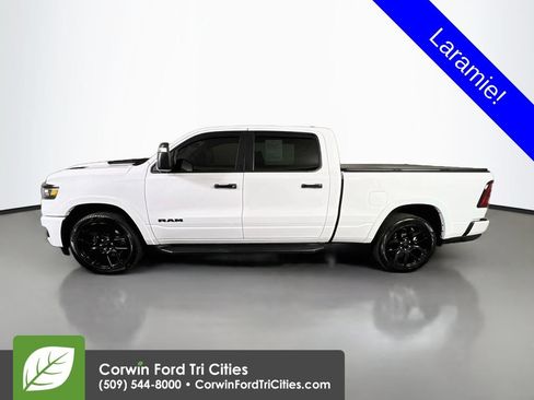 Used 2025 RAM 1500 Laramie w/ Night Edition AWD/4WD image 6