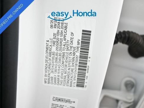 Certified 2025 Honda Pilot Sport image 18