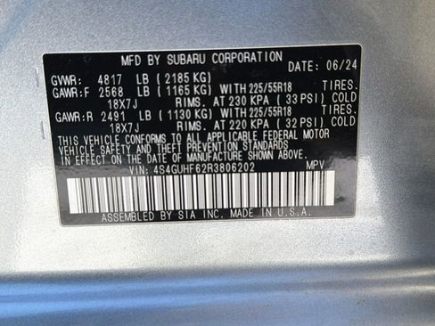 Certified 2024 Subaru Crosstrek 2.5i Sport image 51