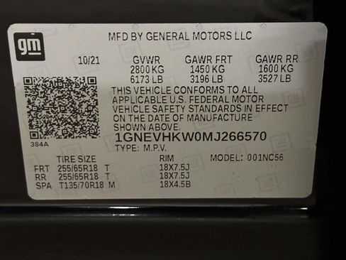 Used 2021 Chevrolet Traverse LT AWD/4WD image 36