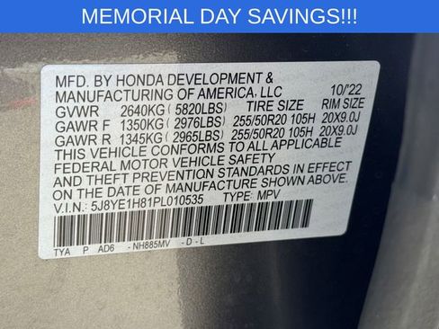 Used 2023 Acura MDX SH-AWD w/ Advance Package image 34