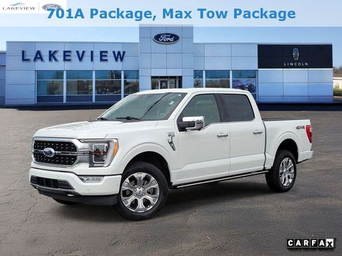 Certified 2023 Ford F150 Platinum w/ Equipment Group 701A High AWD/4WD image 1
