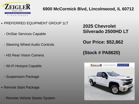 Used 2025 Chevrolet Silverado 2500 LT w/ Convenience Package AWD/4WD image 30